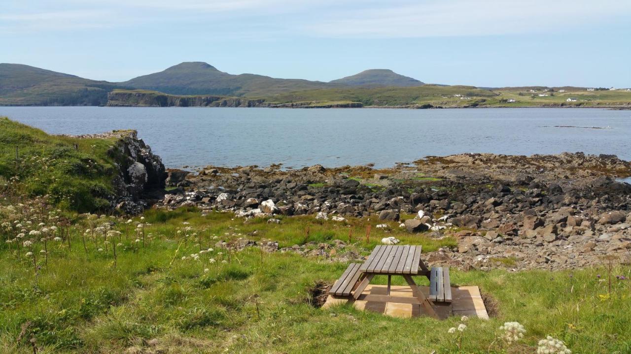 Harlosh Log Cabins Dunvegan  Exterior photo